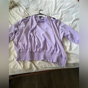 Lavender shirt